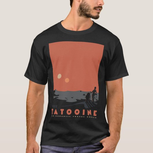 Visit Tatooine Classic T-Shirt (Voorkant)