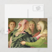 Visitatie (detail 60438) briefkaart (Voorkant / Achterkant)