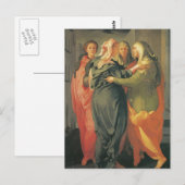 Visitatie - Jacopo Da Pontormo Briefkaart (Voorkant / Achterkant)