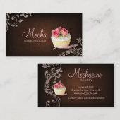 Visite 311 roses de rose de brun de toile de carte de (Devant / Derrière)