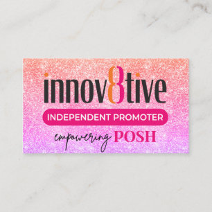 Visite 8e Posh carte de remerciements