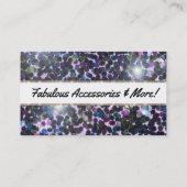 Visite Accessoires fabuleux et plus encore! Carte de visi (Dos)