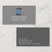 Visite Agence d'assurance professionnelle, Carte de visit (Devant / Derrière)