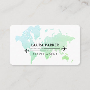 Visite Agent de voyage Carte du monde Services de vacance