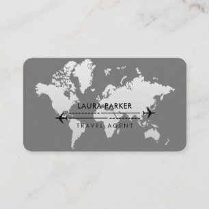 Visite Agent de voyage Carte du monde Services de vacance