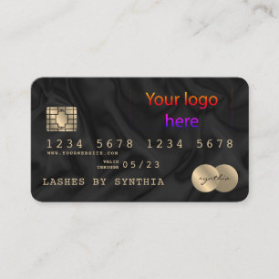 Visite Ajouter le style de votre carte de crédit logo