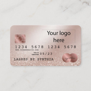 Visite Ajouter le style de votre carte de crédit logo