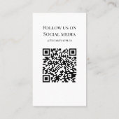 Visite AJOUTER LES instructions de lavage LOGO CARTE CART (Dos)