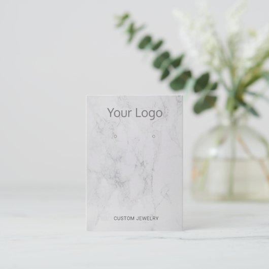 Visite Ajouter Votre Carte D'Affichage D'Écouture De Marb (Debout devant)