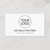 Visite Ajouter votre logo Carte de rendez-vous profession (Devant)