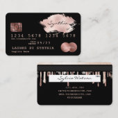 Visite ajouter votre nom Carte de crédit Styled Driving G (Devant / Derrière)