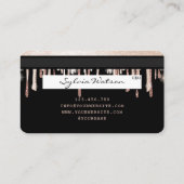 Visite ajouter votre nom Carte de crédit Styled Driving G (Dos)