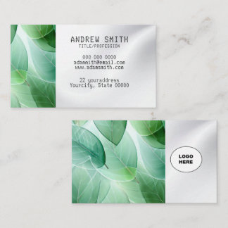 Visite Ajouter votre propre image plantable Carte de visi