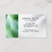 Visite Ajouter votre propre image plantable Carte de visi (Devant)