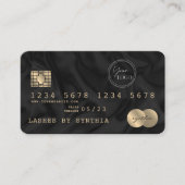 Visite Ajoutez votre logo Code QR de carte de crédit (Devant)