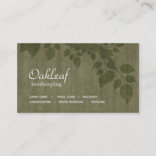 Visite Aménagement du feuille vert d'arbre de carte de