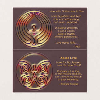 VISITE AMOUR BOUCHE BÉE - CARTE DE TÉMOIGNAGE