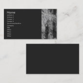 Visite Ancienne carte de profil de broche (Devant / Derrière)