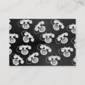 Visite Ancienne carte de profil téléphonique (Dos)