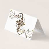 Visite Annonciation (2) - Carte de prière (Dos)