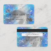 Visite Aquarelle Abstraite ajouter le logo Style de carte (Devant / Derrière)