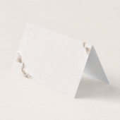 Visite Aquarelle Carte de remerciements Fleurs d'automne (Dos)