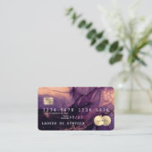 Visite Aquarelle d'art Abstrait moderne style carte de cr (Debout devant)