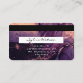 Visite Aquarelle d'art Abstrait moderne style carte de cr (Dos)