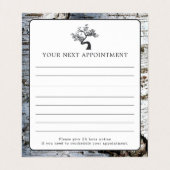 Visite Arbre à bouleau rustique, carte de rendez-vous (Intérieur déplié)