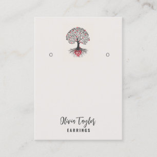 Visite Arbre de vie Arbre spirituel Carte d'affichage bio