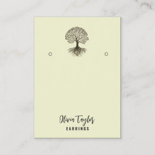 Visite Arbre de vie Arbre spirituel Carte d'affichage bio