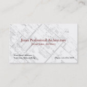 Visite Architect Architecture Home Builder Carte de visit (Devant)