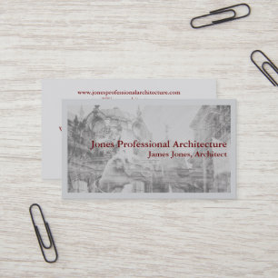 Visite Architect Architecture Home Builder Carte de visit