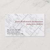 Visite Architect Architecture Home Builder Carte de visit (Devant)