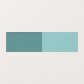 Visite Architect Blue Modern Simple Minimal Carte de visi (Intérieur déplié)