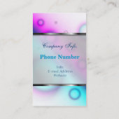 Visite Arrière - plan abstrait de bulles de carte de (Dos)