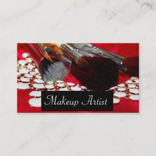 Visite Artiste carte de visite/maquillage
