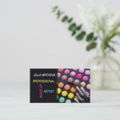 Visite Artiste de maquillage professionnel, carte de (Debout devant)