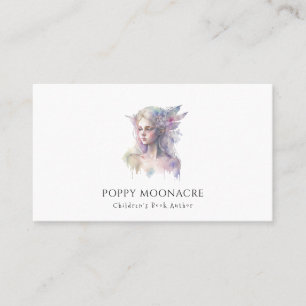 Visite Auteur du livre pour enfants Fairytale Carte de vi