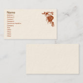 Visite Autobus. Carte - cône de pin avec la neige (Devant / Derrière)