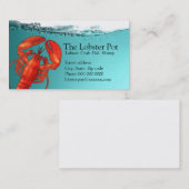 Visite Autobus de homard. carte (Devant / Derrière)