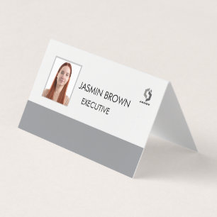 Visite Badge de nom et carte de code QR personnalisé pour