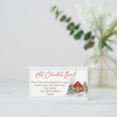 Visite Balises de bombe chocolat chaud, taille carte de v (Debout devant)