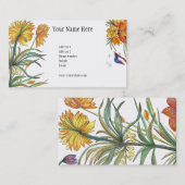 Visite Beau jardin de carte de fleurs (Devant / Derrière)