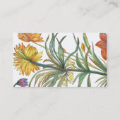Visite Beau jardin de carte de fleurs (Dos)