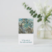 Visite Blog De Voyage Compass Rose Et Carte (Debout devant)