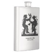 Visite BRITANNIQUE 2015 de flacon de hanche (Droite)