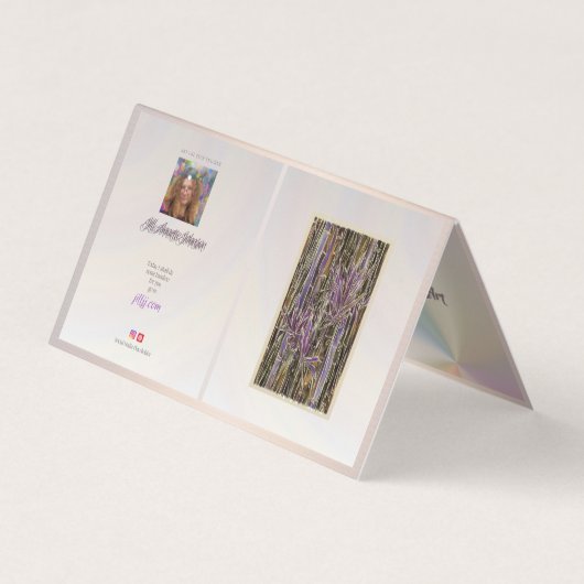 Visite Brochure de la carte de code QR d'entreprise (Devant)