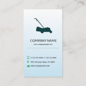 Visite Broyeur, Ménage, Carte d'entretien de pelouse (Dos)