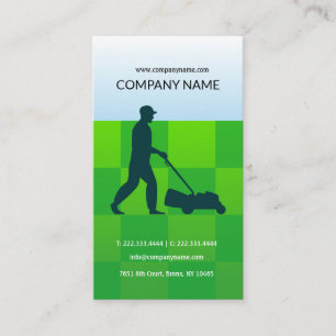 Visite Broyeur, Ménage, Carte d'entretien de pelouse